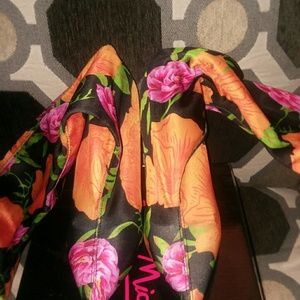 Over the knee high heel boots